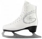 Фигурные коньки СК  Princess Lux 100% Leather Спортивная коллекция