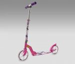 Самокат с большими колесами MaxCity Fusion розовый